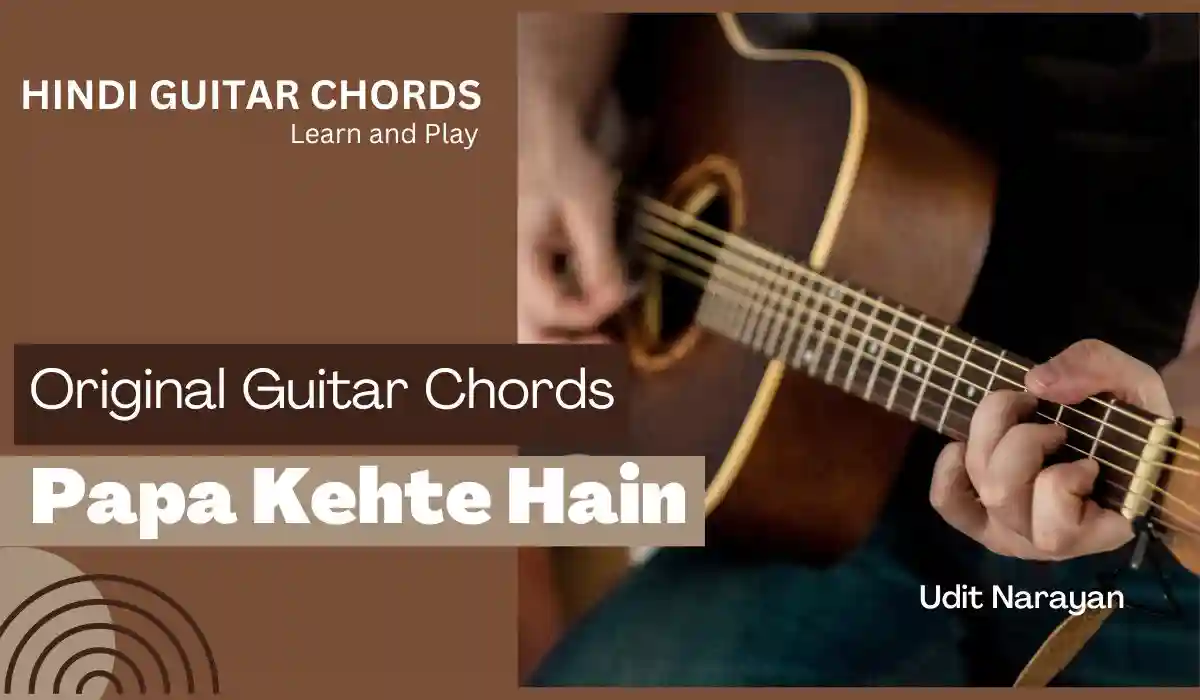 hindi song guitar chord
